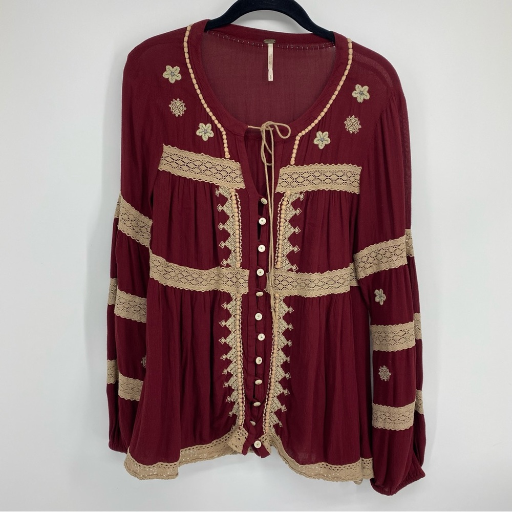 Free People Tunic Top Size Small